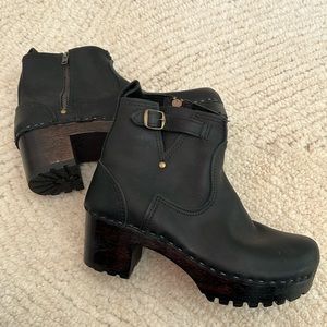 No 6 Clog Booties
